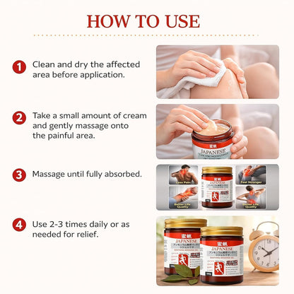 JAPANESE INSTANT PAIN RELIEF GEL