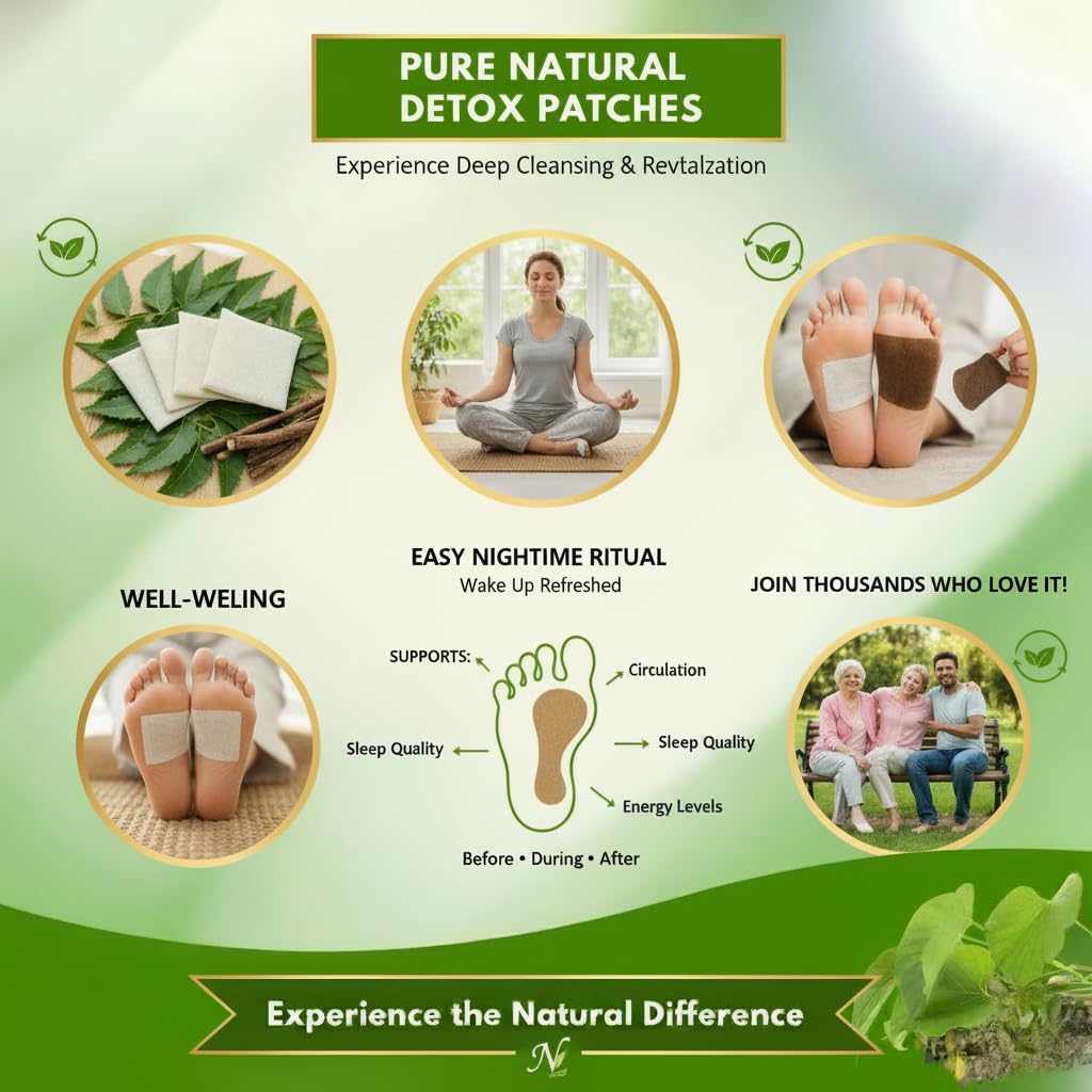 HERBAL GILOY PATCHES | DETOX & METABOLISM BOOST