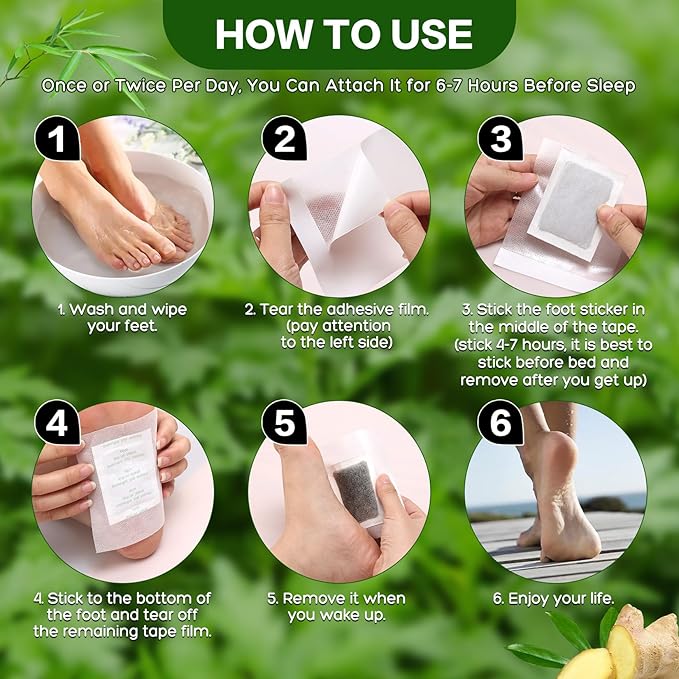 GINGER BAMBOO STRESS RELIEF PADS | BUY 1 GET 1 FREE
